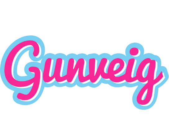 Gunveig popstar logo