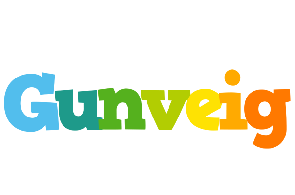 Gunveig rainbows logo