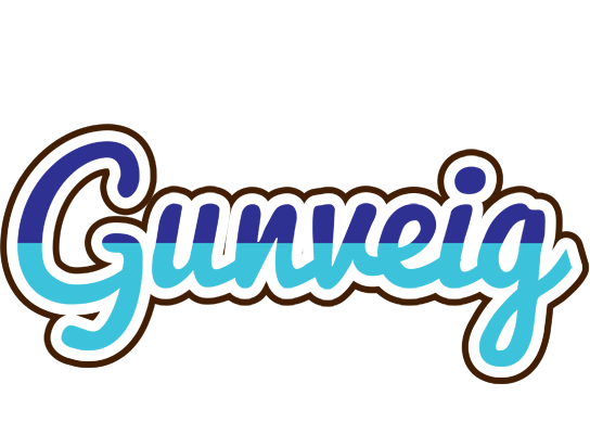Gunveig raining logo