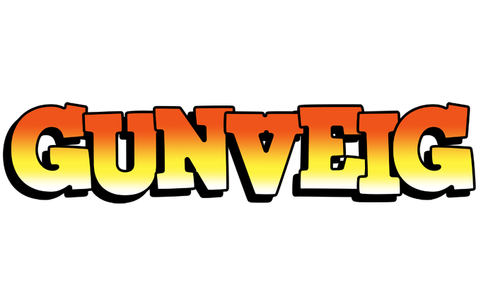 Gunveig sunset logo