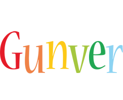Gunver birthday logo