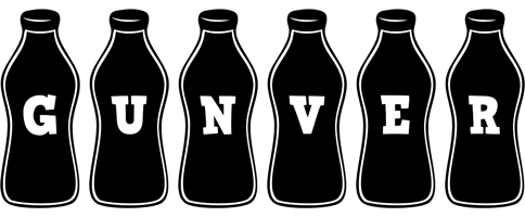 Gunver bottle logo