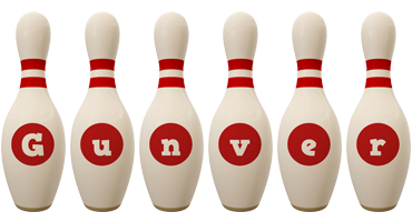 Gunver bowling-pin logo