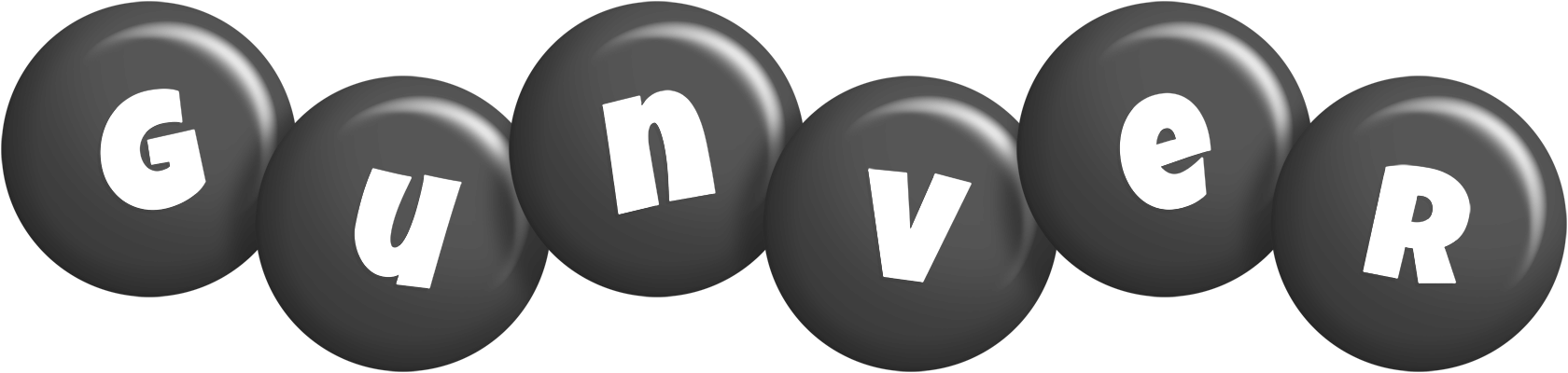 Gunver candy-black logo