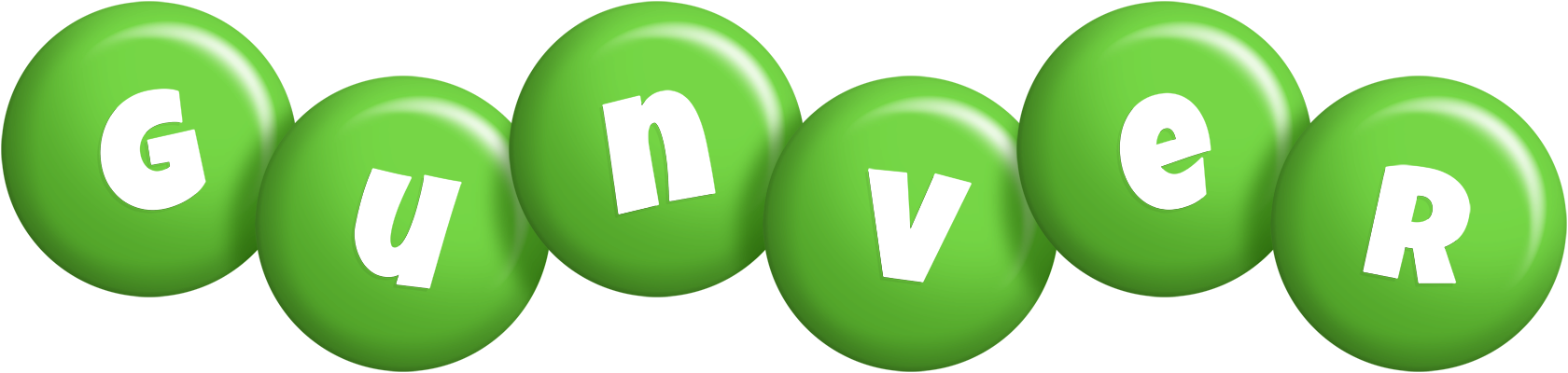 Gunver candy-green logo