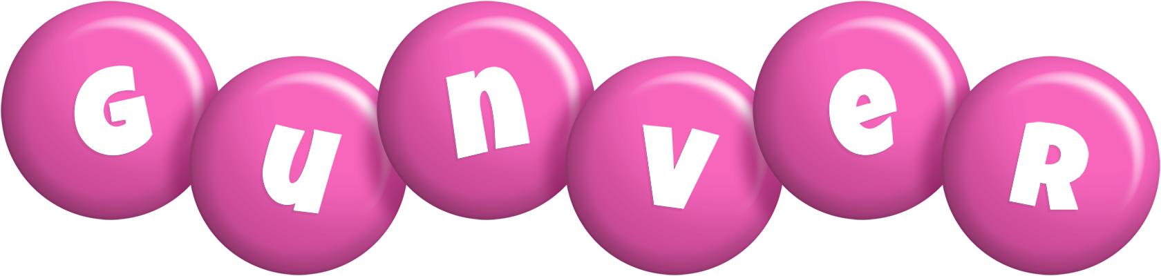 Gunver candy-pink logo