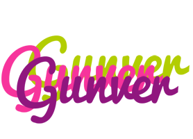 Gunver flowers logo