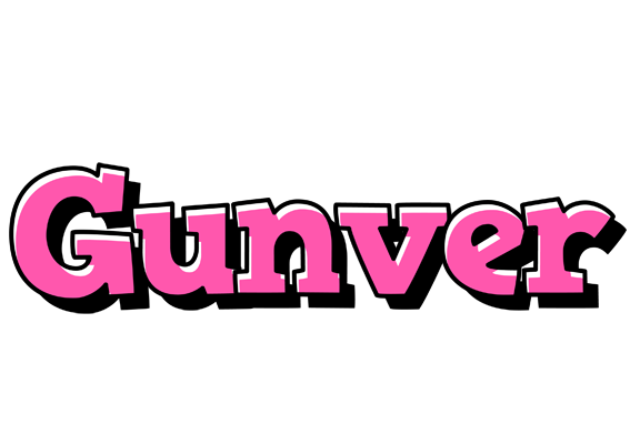 Gunver girlish logo