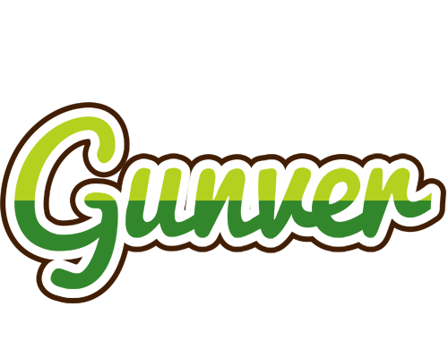 Gunver golfing logo