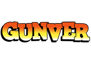 Gunver sunset logo
