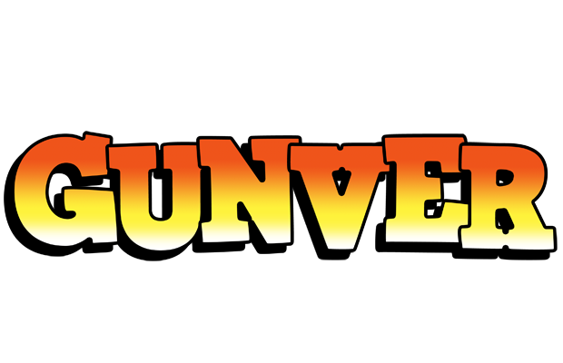 Gunver sunset logo