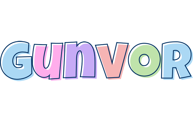 Gunvor pastel logo