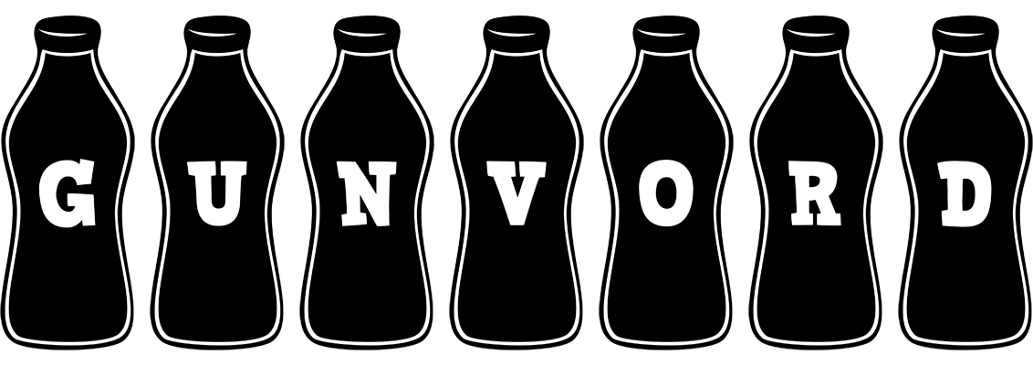 Gunvord bottle logo