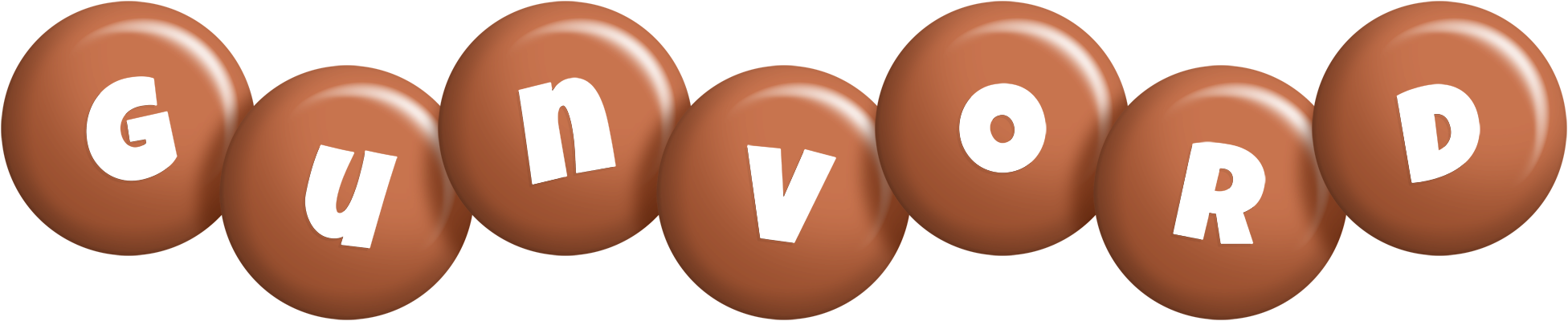 Gunvord candy-brown logo