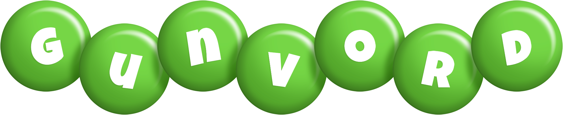 Gunvord candy-green logo