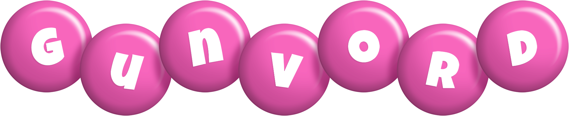 Gunvord candy-pink logo
