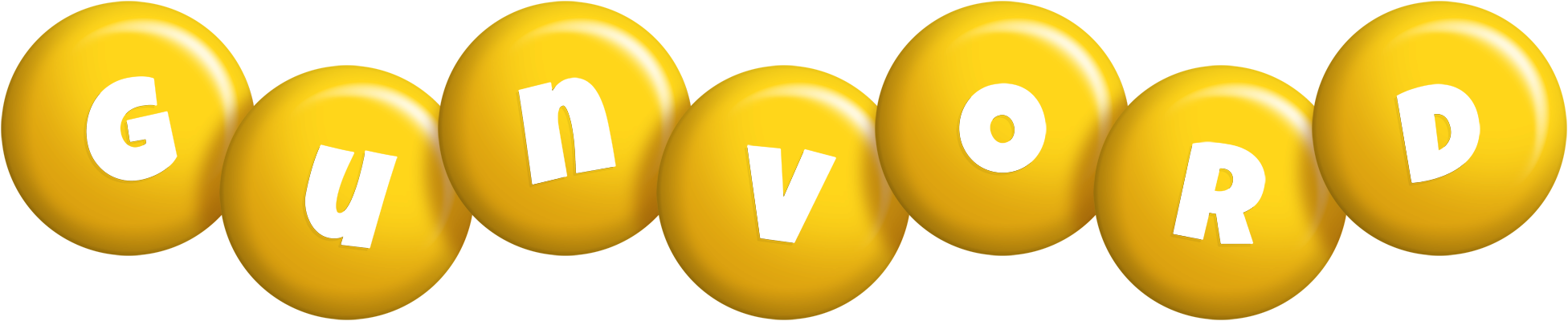 Gunvord candy-yellow logo