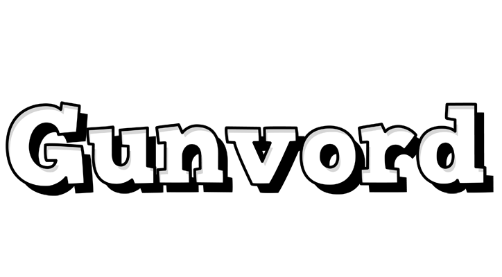 Gunvord snowing logo