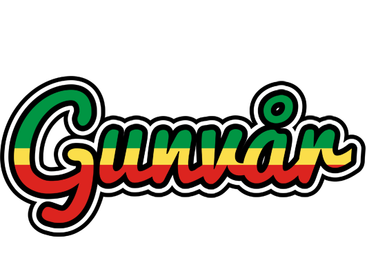 Gunvår african logo