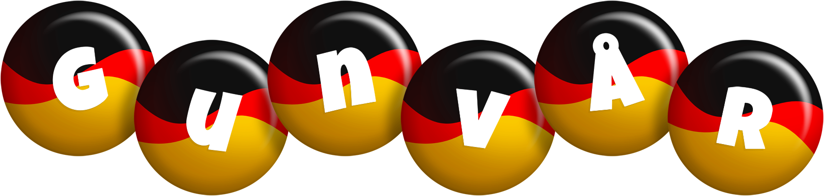 Gunvår german logo