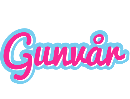Gunvår popstar logo