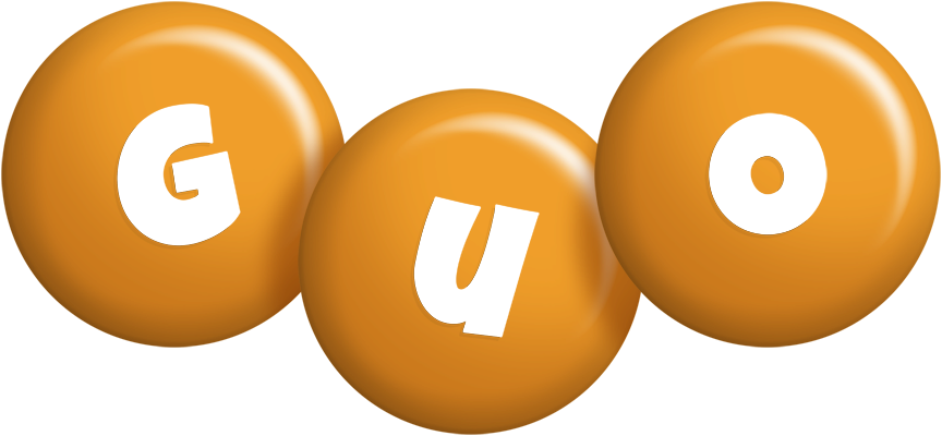Guo candy-orange logo