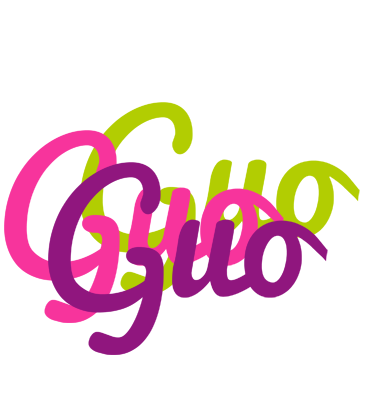 Guo flowers logo