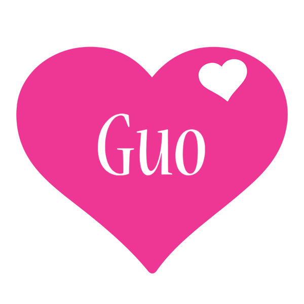 Guo love-heart logo