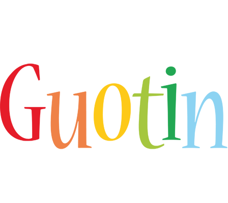 Guotin birthday logo