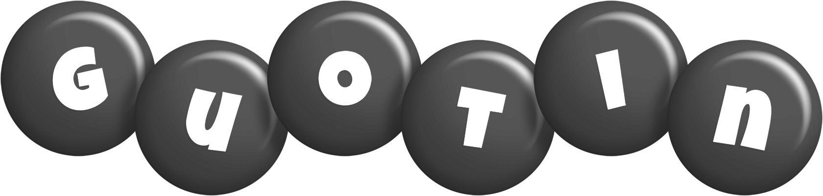 Guotin candy-black logo