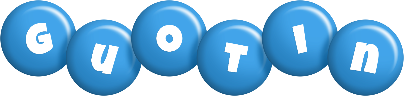 Guotin candy-blue logo