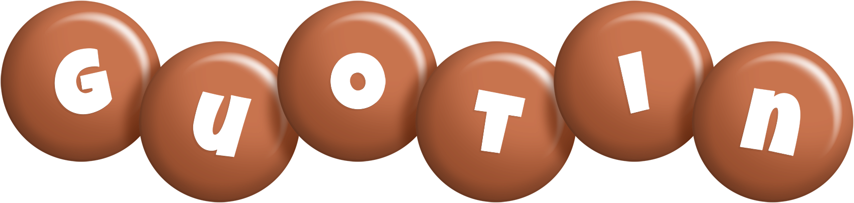Guotin candy-brown logo