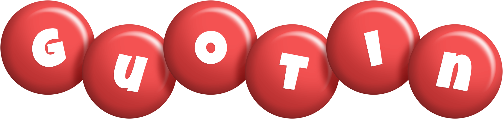 Guotin candy-red logo