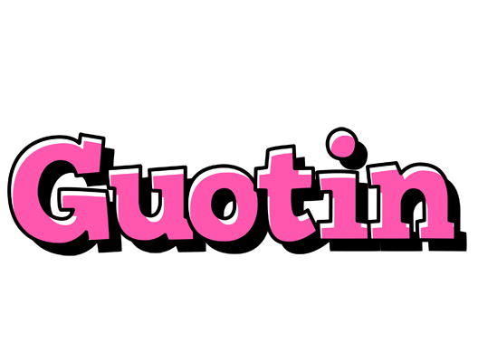Guotin girlish logo