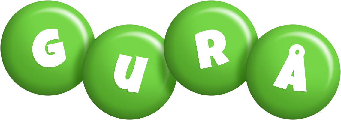 Gurå candy-green logo