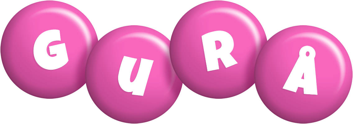 Gurå candy-pink logo