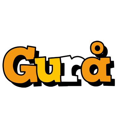 Gurå cartoon logo