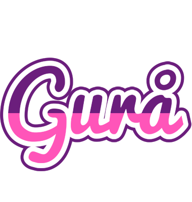 Gurå cheerful logo