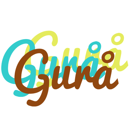 Gurå cupcake logo