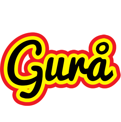 Gurå flaming logo