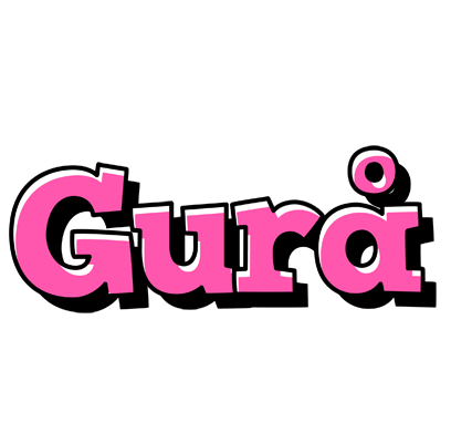 Gurå girlish logo