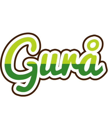 Gurå golfing logo