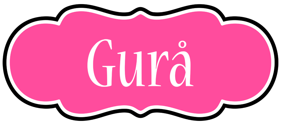 Gurå invitation logo