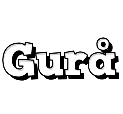 Gurå snowing logo