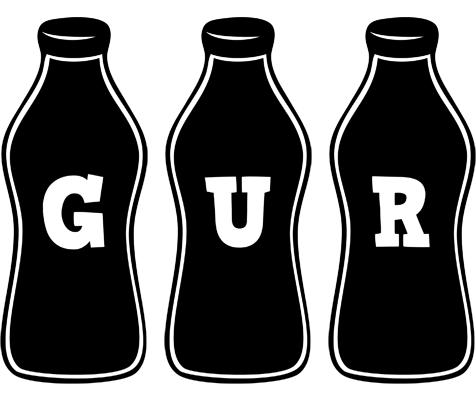 Gur bottle logo