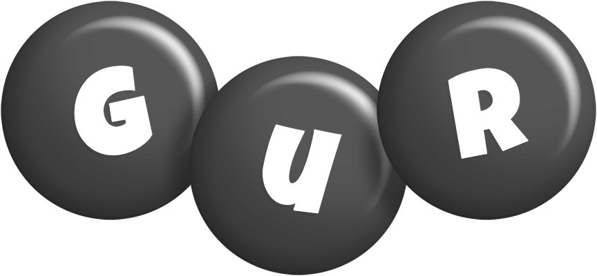 Gur candy-black logo