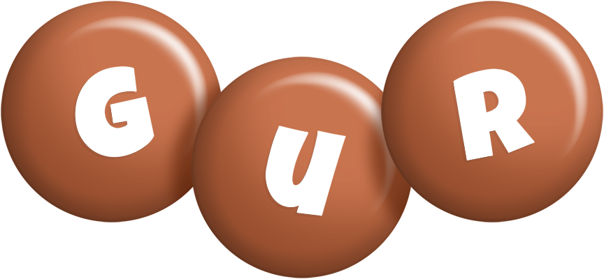 Gur candy-brown logo