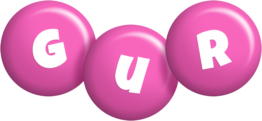 Gur candy-pink logo