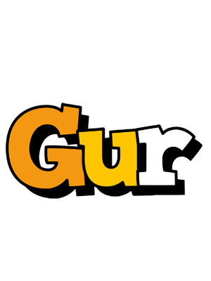 Gur cartoon logo