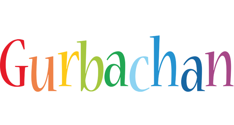 Gurbachan birthday logo